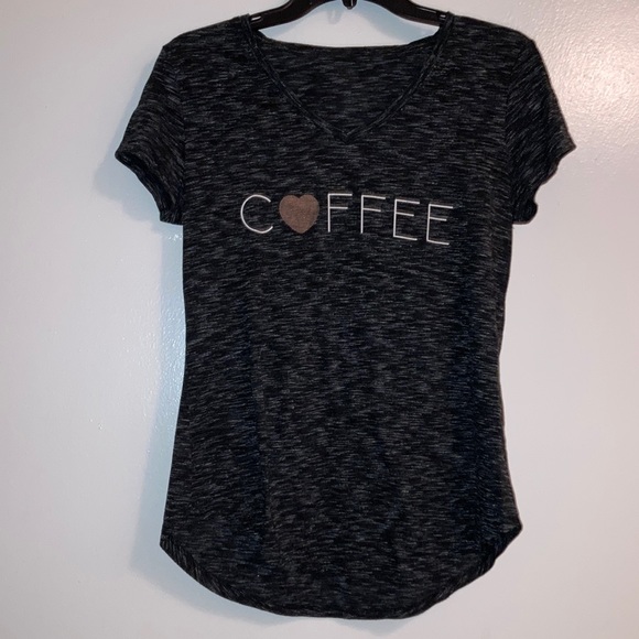 Apt. 9 Tops - Women’s Apt 9 Coffee Graphic Tee Medium